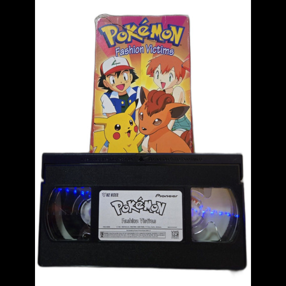 Pokemon Vol. 9: Fashion Victims (VHS, 1999) Anime Pikachu - Picture 1 of 8